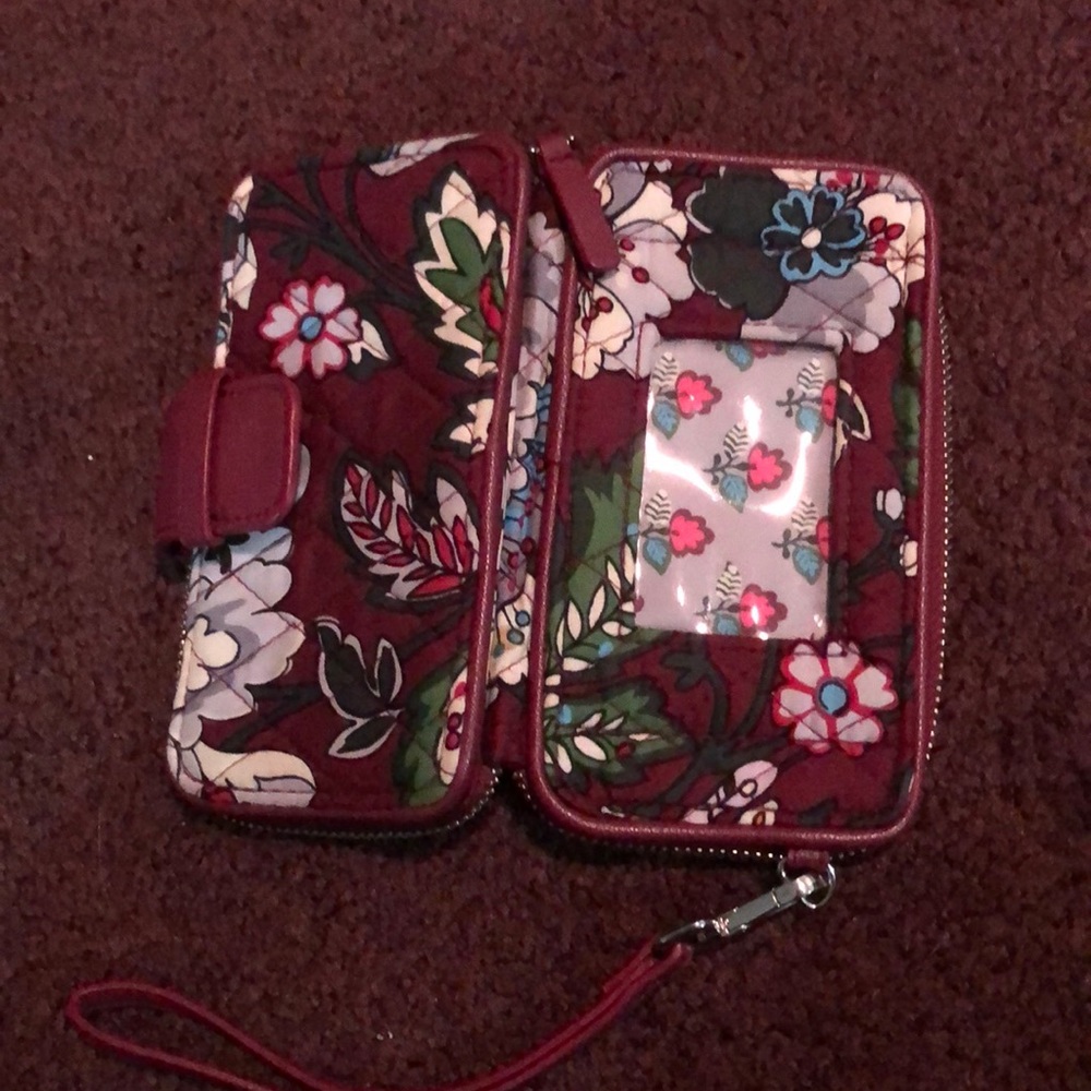 Vera Bradley wrist wallet